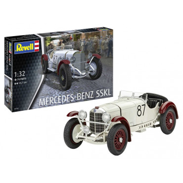 KIT PARA MONTAR REVELL MERCEDES-BENZ SSKL 1/32 79 PEÇAS REV 07737
